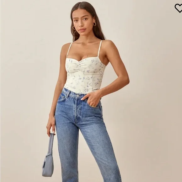 NWT REFORMATION Thiago Top 🫐🧺 - Picture 5 of 7